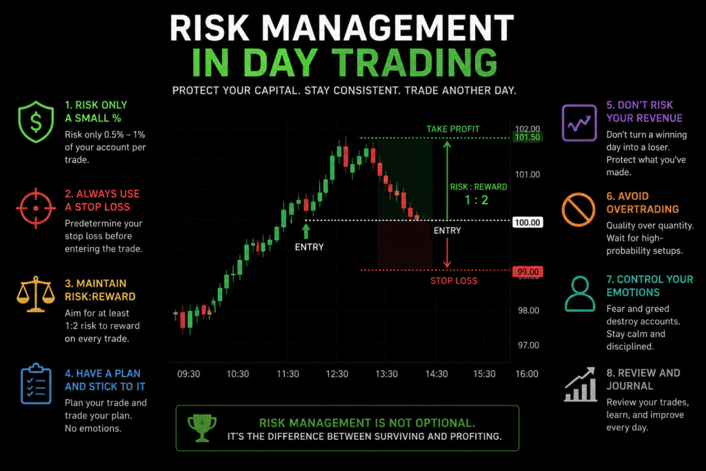 Risk Management in Day Trading