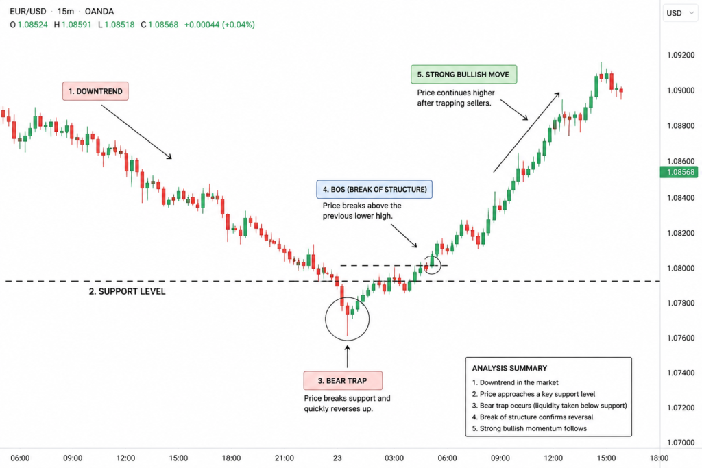What is a Bear Trap in Trading