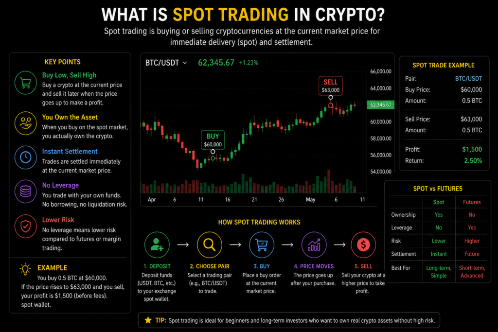 What is Spot Trading in Crypto