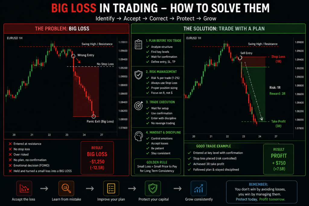 Big Loss in Trading How to Solve Them