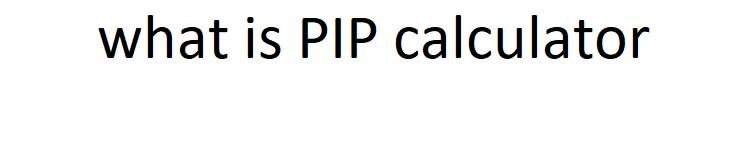 pip calculator